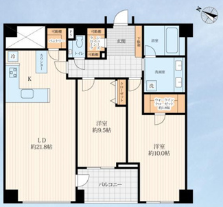 【間取り】 | ルフォン南平台