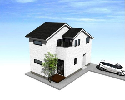 【外観パース】 | 下鴨蓼倉町　新築戸建【建築条件付土地・自由設計】