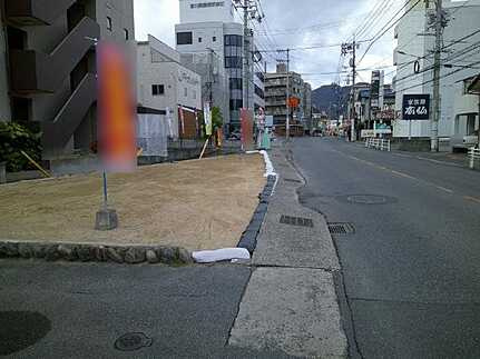 広島市安佐南区大町西３丁目　土地の外観
