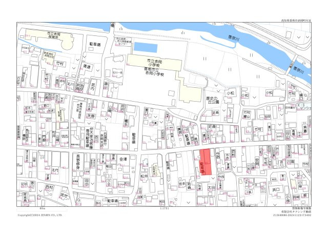 【地図】 | 中古一戸建　香南市赤岡町