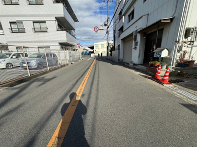 【前面道路含む現地写真】 | 忠岡東2丁目土地