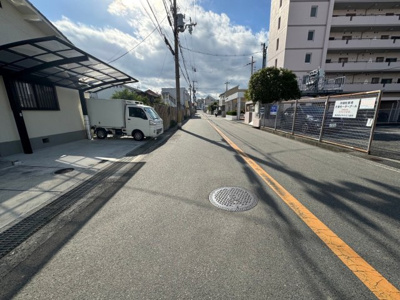 【前面道路含む現地写真】 | 忠岡東2丁目土地