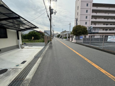 【前面道路含む現地写真】 | 忠岡東2丁目土地