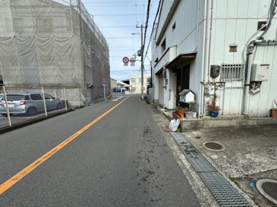 【前面道路含む現地写真】 | 忠岡東2丁目土地