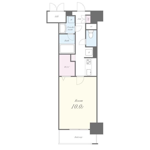 アロームドゥジョアの間取り