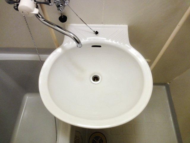 レオパレスプレリュードの洗面所