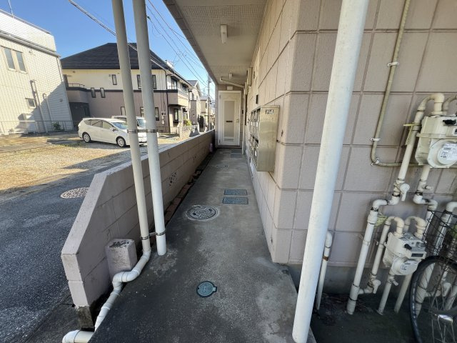 YKハウス小仲台のバルコニー