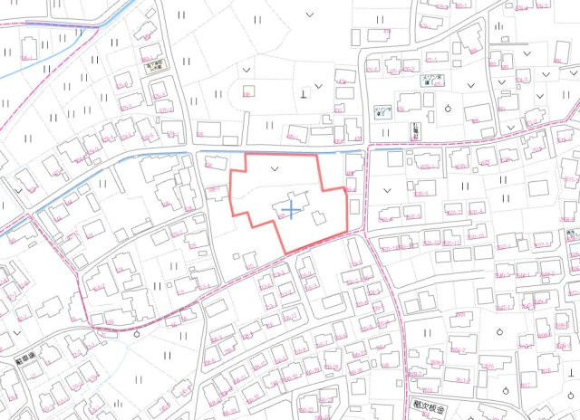 高下東町　売土地の地図
