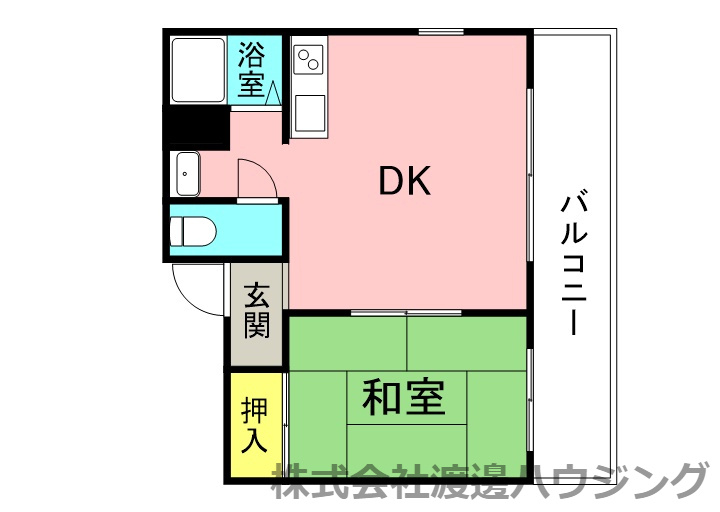 タカラマンションの間取り