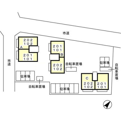 【区画図】 | プリマベーラＣ