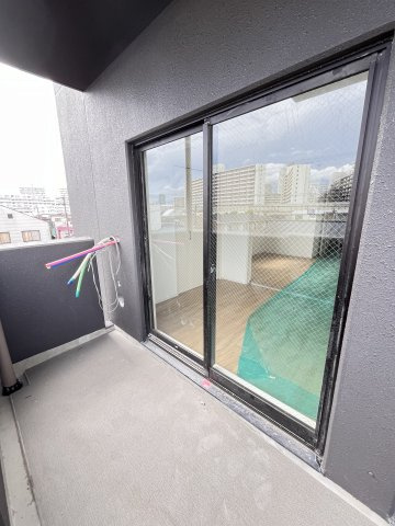 大阪市都島区大東町１丁目の賃貸マンションのバルコニー