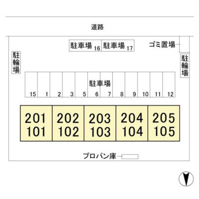 【区画図】 | 五番町ハイツ