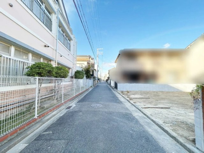 【前面道路含む現地写真】 | 西宮市　石在町　新築戸建