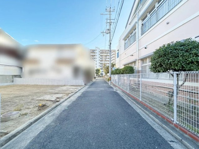 【前面道路含む現地写真】 | 西宮市　石在町　新築戸建