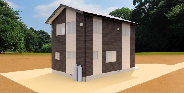 [新築]リトルフォレスト軽井沢の外観パース