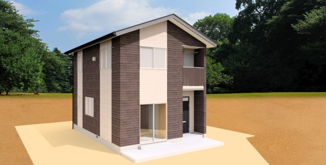 [新築]リトルフォレスト軽井沢の外観パース