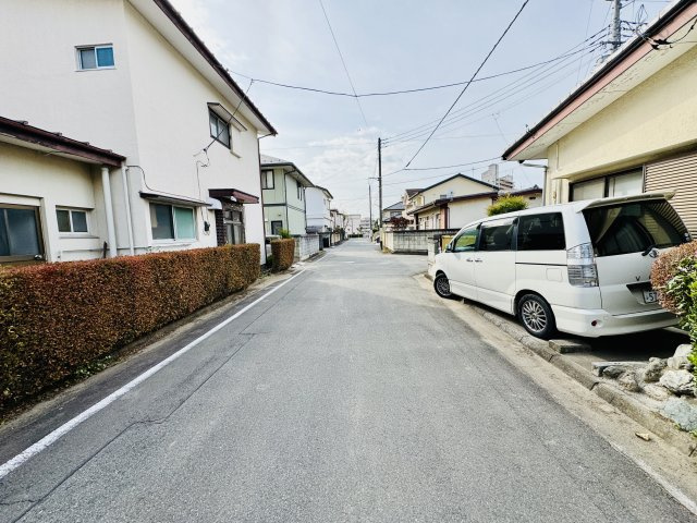 【土地】前橋市広瀬町2丁目　※現況渡しの前面道路含む現地写真