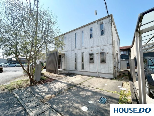 トヨタホーム施工住宅　足利市八椚町の前面道路含む現地写真|前面道路含む現地写真です