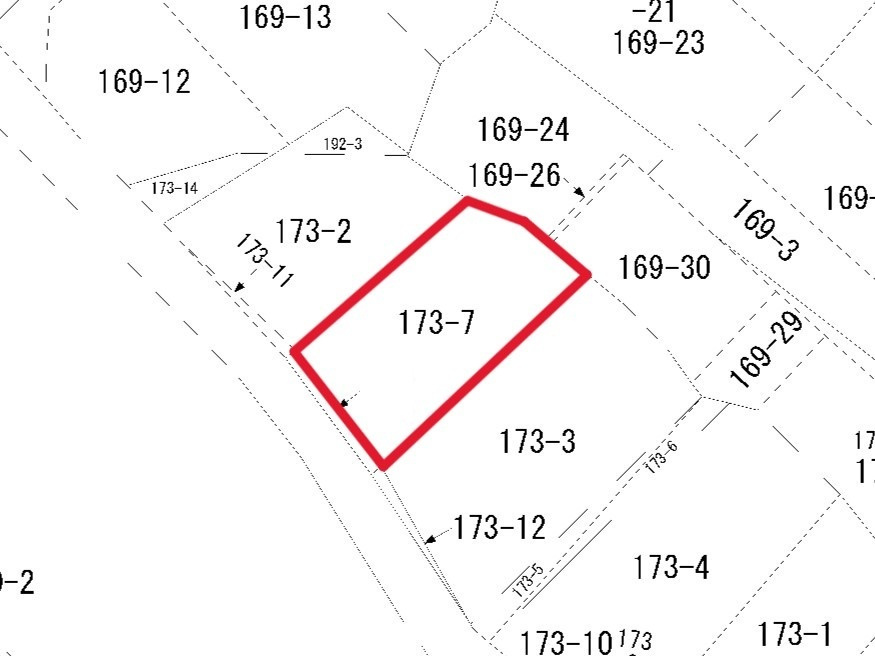 中古戸建　足利市今福町の地図