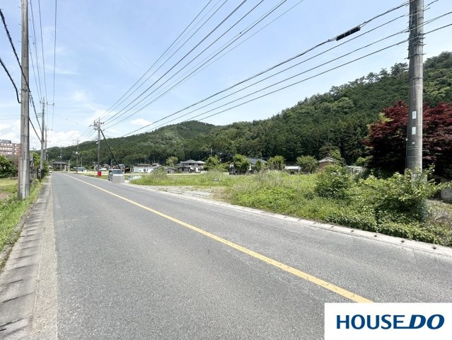 売土地　佐野市牧町の前面道路含む現地写真|眺望良好です