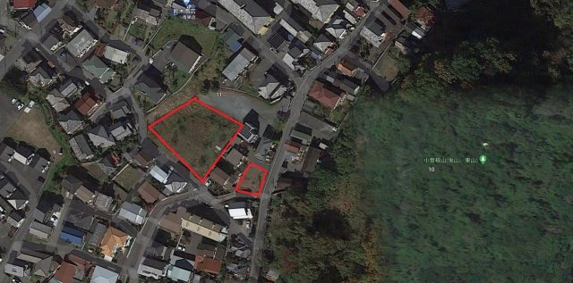 売土地 桐生市堤町の区画図