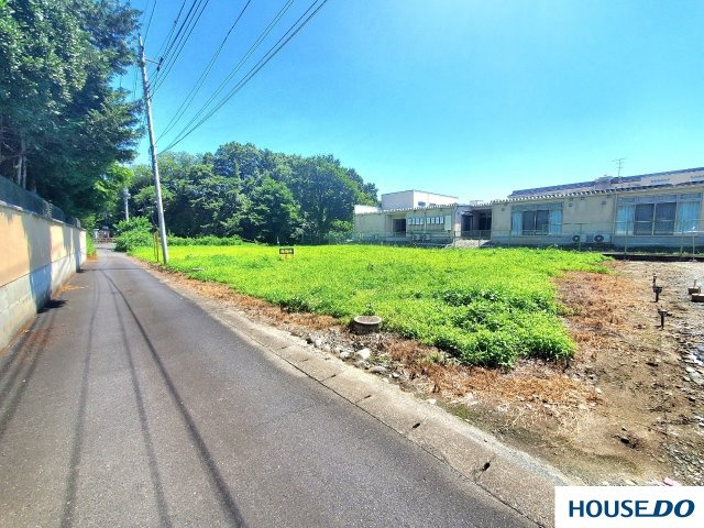 売土地　足利市今福町の前面道路含む現地写真|前面道路含む現地写真です