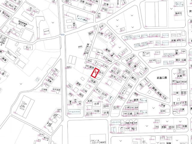 売土地　栃木市大平町西水代の地図