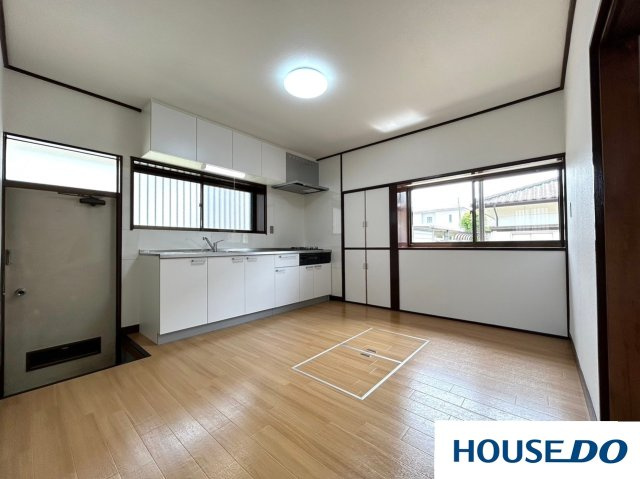 中古戸建　太田市東別所町のキッチン|明るいダイニングキッチンです