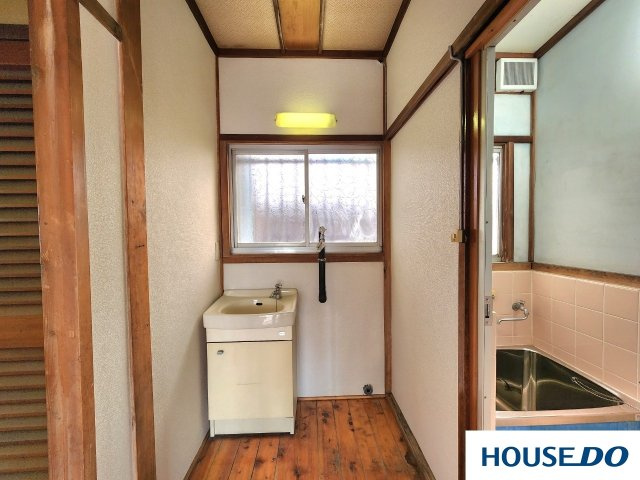 中古戸建　佐野市栃本町の洗面所
