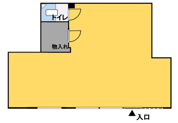 大津市一里山２丁目の店舗事務所の間取り