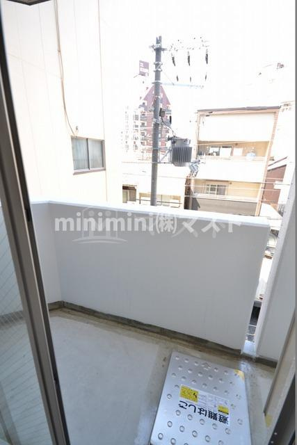 ワールドアイ天王寺ミラージュのバルコニー