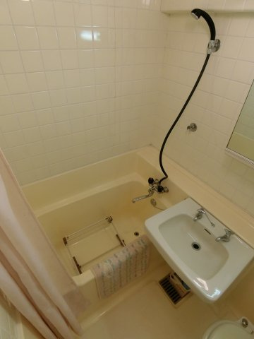 ヴィラ皆生一番館の浴室