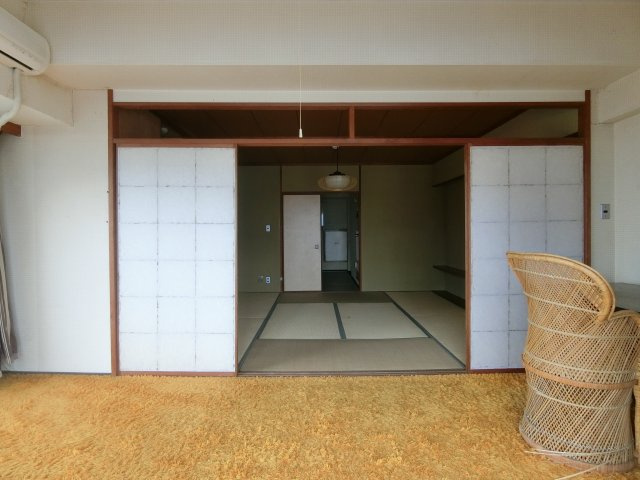 ヴィラ皆生一番館の洋室