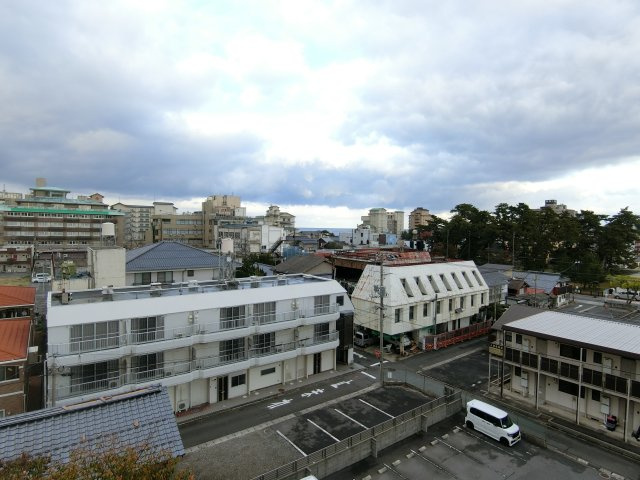 ヴィラ皆生一番館の展望