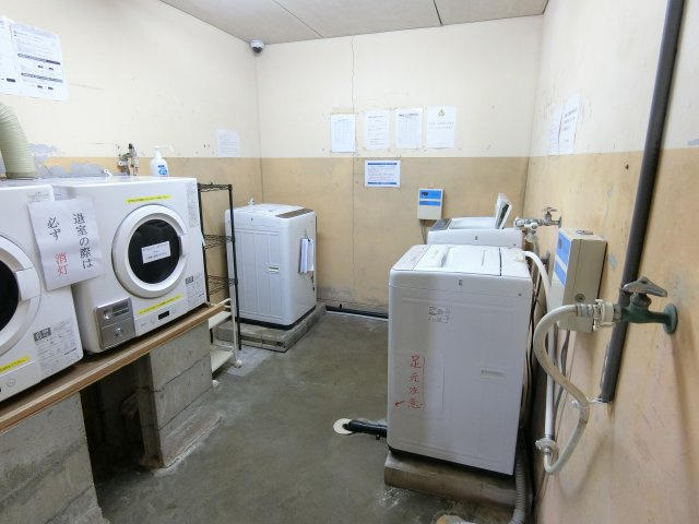 ヴィラ皆生一番館のランドリースペース