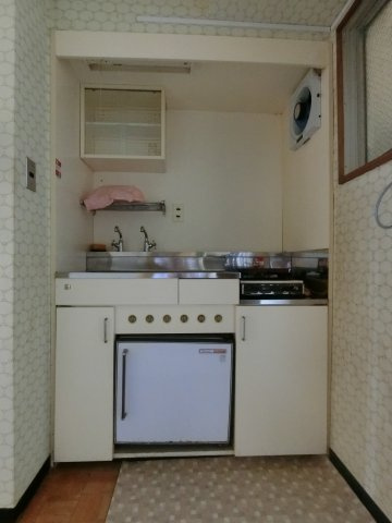 ヴィラ皆生一番館のキッチン