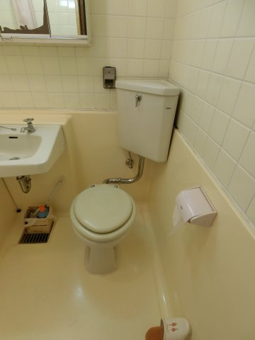 ヴィラ皆生一番館のトイレ
