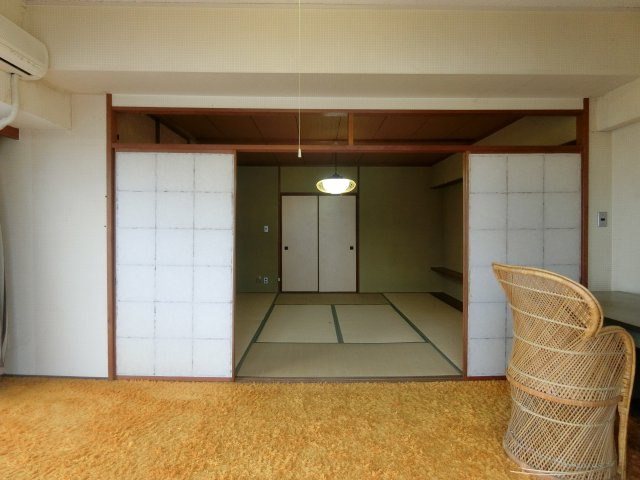 ヴィラ皆生一番館の洋室