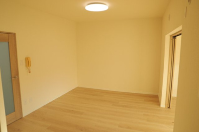 【居間・リビング】 | ファミネス相模野 | 直線タイプはLとDKを一直線に並べた形で対面キッチンのタイプです。一般的なのでよく見かけるかもしれません。直線タイプに似た直接アイランドタイプは、キッチンとダイニングの間に壁がない分広く感じられます。