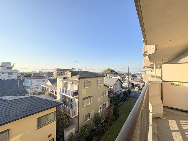 コスモ流山リベラルコートの展望|バルコニーからの眺めです