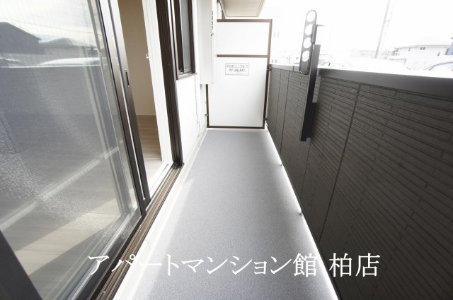 Noble Ferro C棟のバルコニー