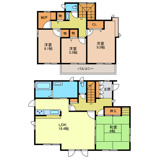 下野市烏ケ森１丁目中古住宅の画像