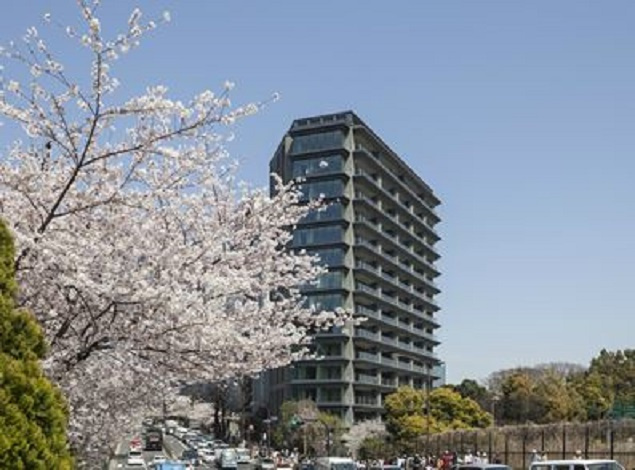 千代田区三番町の賃貸マンションの外観
