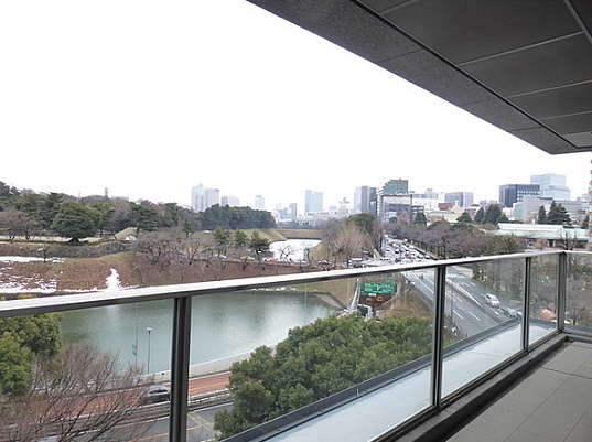 千代田区三番町の賃貸マンションのバルコニー|同タイプ参照（5F）