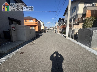 【前面道路含む現地写真】 | 神戸市垂水区本多聞7丁目　中古戸建