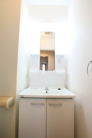 大阪市城東区新喜多２丁目の賃貸マンションの洗面所