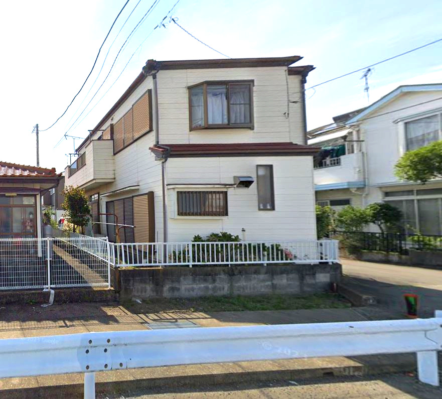 玉村町大字上之手　中古1180の前面道路含む現地写真