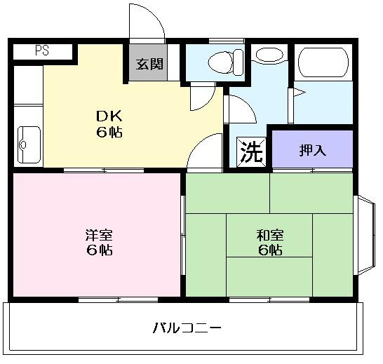 【間取り】 | ファミール喜沢