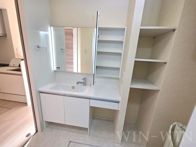 D-square牟呂町の独立洗面台