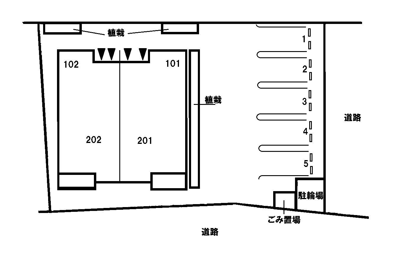 サンリット　　刈谷市近郊の賃貸ならクラスホーム刈谷店の駐車場